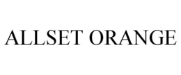 ALLSET ORANGE