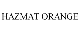 HAZMAT ORANGE