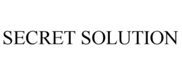 SECRET SOLUTION
