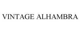 VINTAGE ALHAMBRA