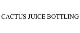 CACTUS JUICE BOTTLING