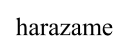 HARAZAME