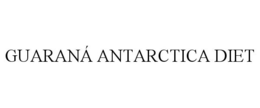 GUARANÁ ANTARCTICA DIET
