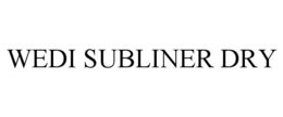 WEDI SUBLINER DRY