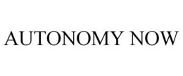 AUTONOMY NOW