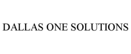 DALLAS ONE SOLUTIONS