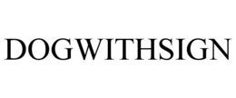 DOGWITHSIGN
