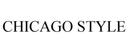 CHICAGO STYLE