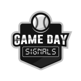 GAME DAY SIGNALS