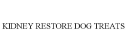 KIDNEY RESTORE DOG TREATS
