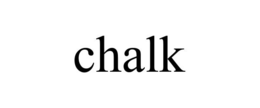 CHALK