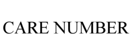 CARE NUMBER