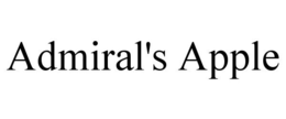 ADMIRAL'S APPLE
