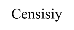 CENSISIY