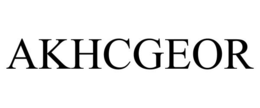 AKHCGEOR