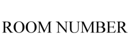 ROOM NUMBER