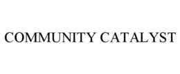 COMMUNITY CATALYST