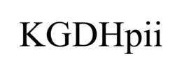 KGDHPII