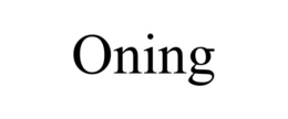 ONING