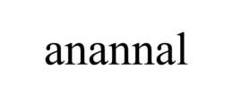 ANANNAL