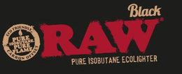 ECO FRIENDLY PURE ISOBUTANE PURE FLAME CARBON OFFSET RAW BLACK PURE ISOBUTANE ECOLIGHTER