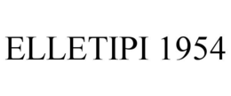 ELLETIPI 1954