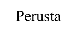 PERUSTA