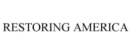 RESTORING AMERICA