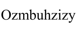 OZMBUHZIZY