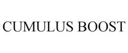 CUMULUS BOOST