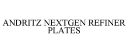ANDRITZ NEXTGEN REFINER PLATES