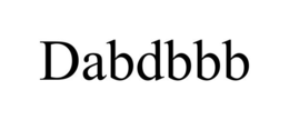 DABDBBB