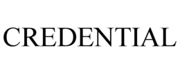 CREDENTIAL