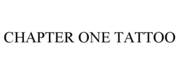CHAPTER ONE TATTOO