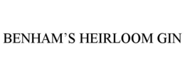 BENHAM'S HEIRLOOM GIN