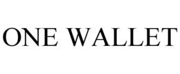 ONE WALLET