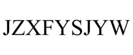 JZXFYSJYW
