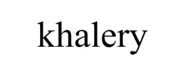 KHALERY