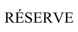 RÉSERVE