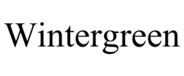 WINTERGREEN