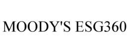 MOODY'S ESG360