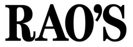 RAO'S