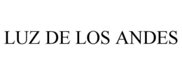 LUZ DE LOS ANDES