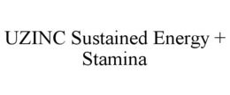 UZINC SUSTAINED ENERGY + STAMINA