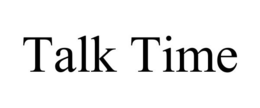TALK TIME
