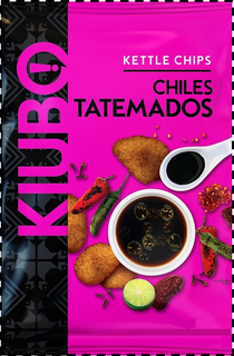 KIUBO KETTLE CHIPS CHILES TATEMADOS