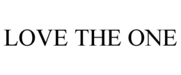 LOVE THE ONE