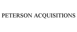 PETERSON ACQUISITIONS