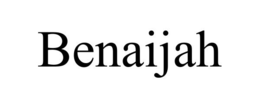 BENAIJAH