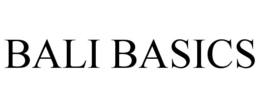 BALI BASICS